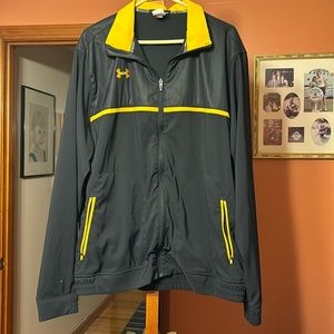 Men’s Under Armor lightweight jacket XL black/yellow